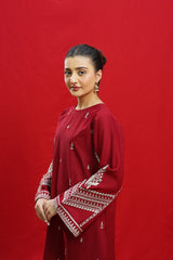 ELKA – Luxury Embroidered 3-Piece in DHANAK