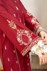 SABEEHA – Luxury Embroidered 3-Piece in DHANAK