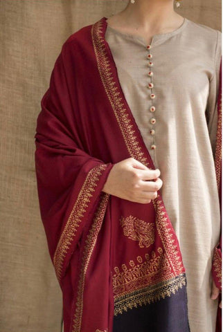 DHANAK 3 PIECE EMBRIODED