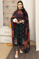 SABEEHA – Luxury Embroidered 3-Piece in DHANAK
