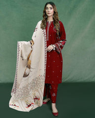URGE Dhanak FABRIC 3PC Unstiched