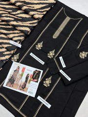 MAHMAR Dhanak FABRIC 3PC Unstiched