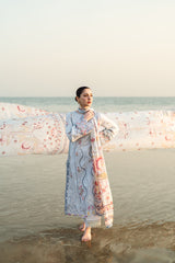 Qalmkar Unstiched Fabric 3 PC