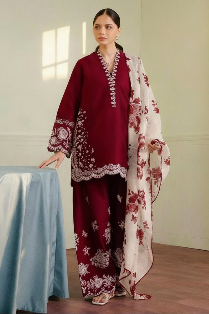 Coco by Zara Dhanak Embroidered 3 Piece | ZR100