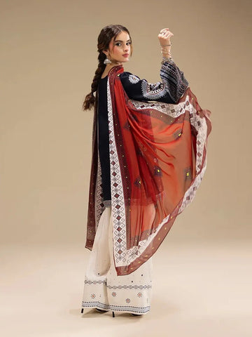 JAZMIN Unstiched 3 PC Embroidery