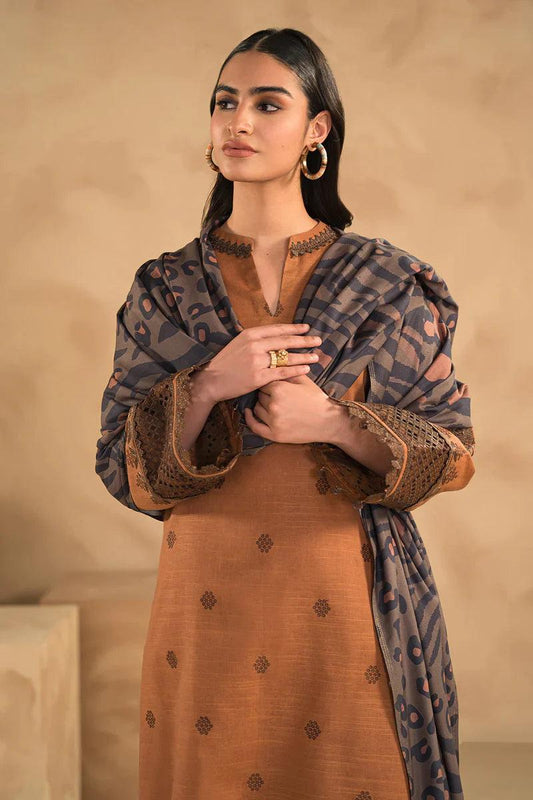 ASLINE– Luxury Embroidered 3-Piece in DHANAK